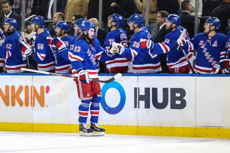 NHL: San Jose Sharks at New York Rangers