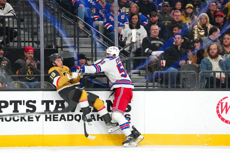NHL: New York Rangers at Vegas Golden Knights