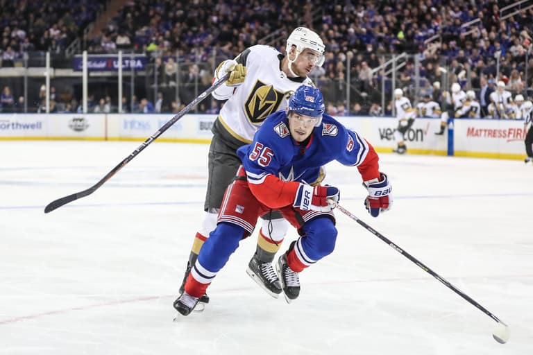 NHL: Vegas Golden Knights at New York Rangers