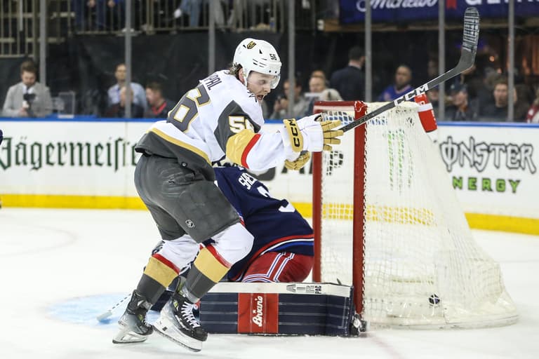 NHL: Vegas Golden Knights at New York Rangers