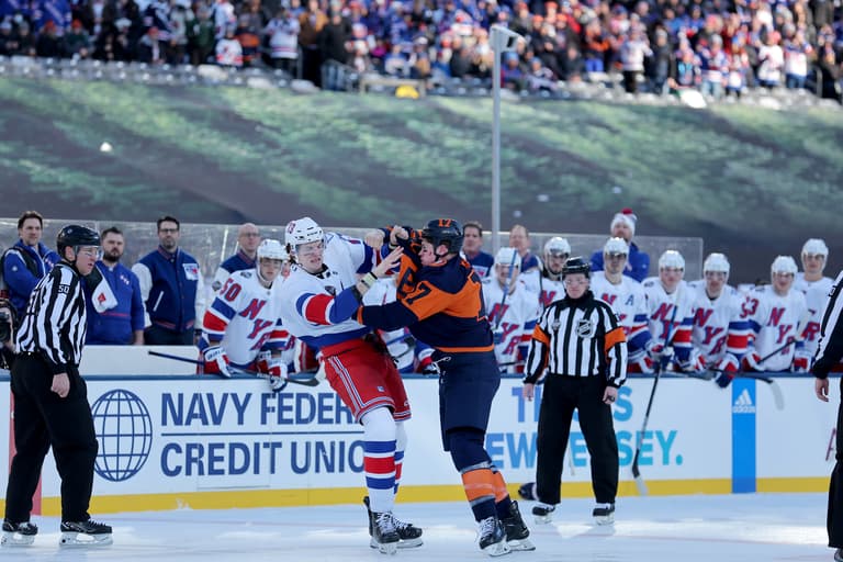 NHL: Stadium Series-New York Rangers at New York Islanders