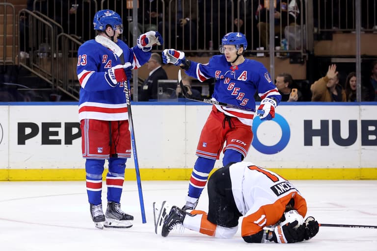 NHL: Philadelphia Flyers at New York Rangers