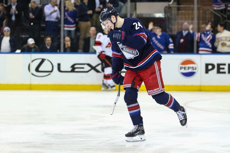 NHL: New Jersey Devils at New York Rangers