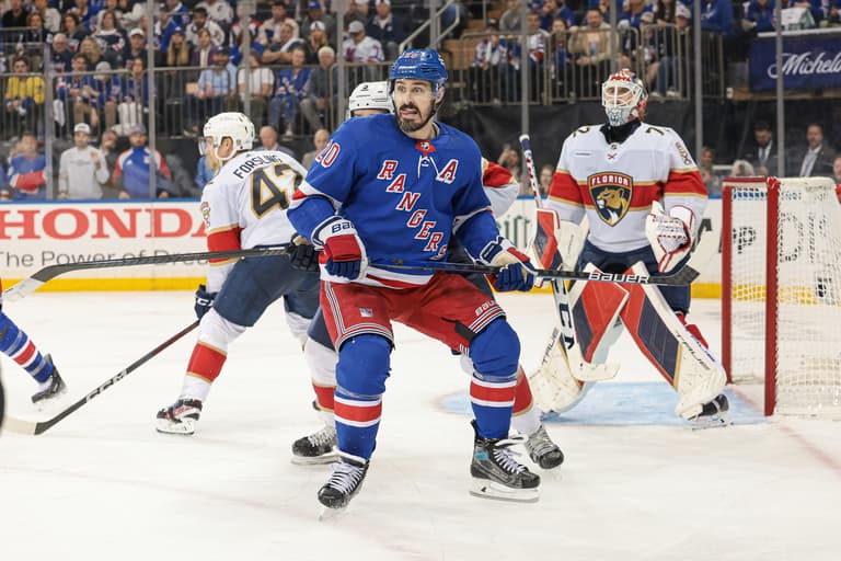 NHL: Stanley Cup Playoffs-Florida Panthers at New York Rangers