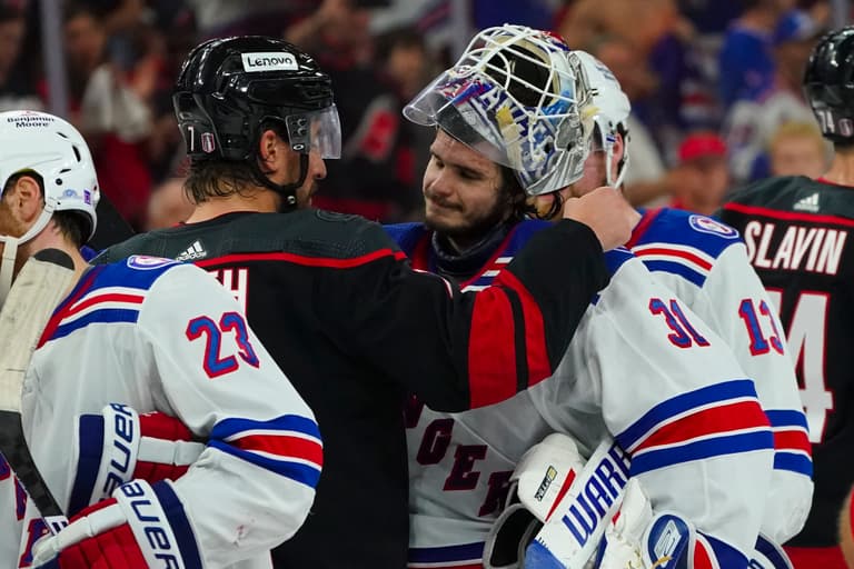 NHL: Stanley Cup Playoffs-New York Rangers at Carolina Hurricanes