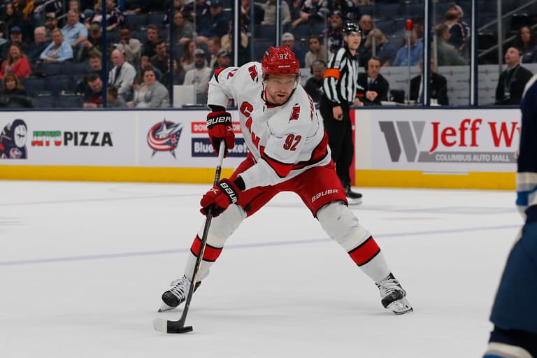 NHL: Carolina Hurricanes at Columbus Blue Jackets