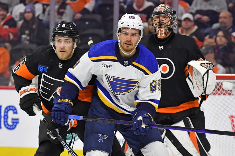 NHL: St. Louis Blues at Philadelphia Flyers