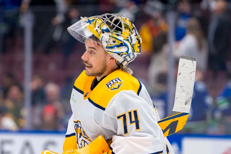 NHL: Stanley Cup Playoffs-Nashville Predators at Vancouver Canucks