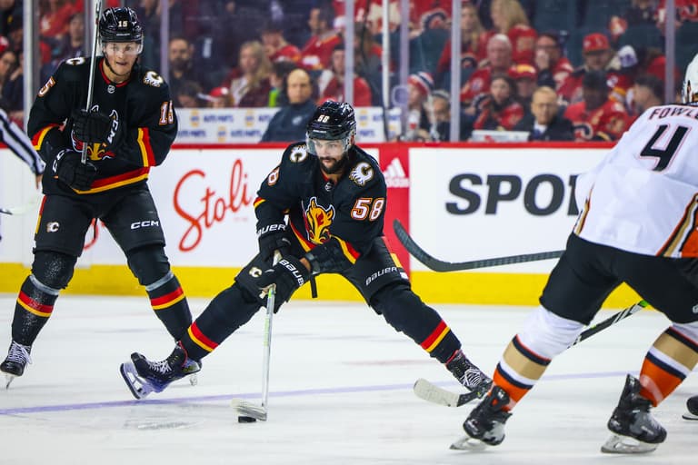 NHL: Anaheim Ducks at Calgary Flames