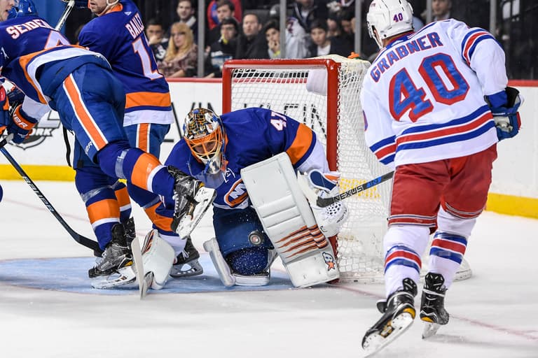 NHL: New York Rangers at New York Islanders