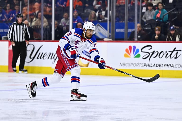 NHL: New York Rangers at Philadelphia Flyers