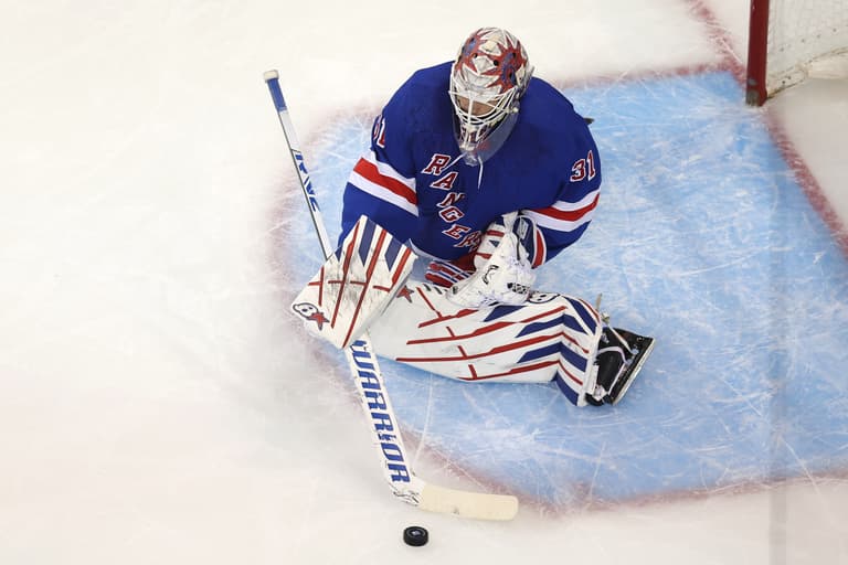 NHL: Stanley Cup Playoffs-Florida Panthers at New York Rangers | Igor Shesterkin