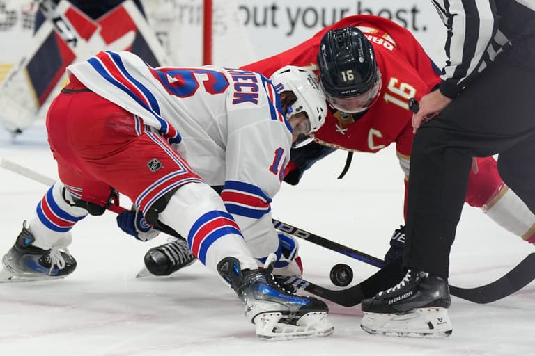NHL: Stanley Cup Playoffs-New York Rangers at Florida Panthers