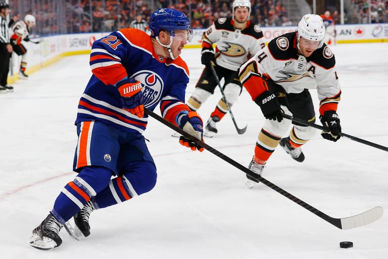 NHL: Anaheim Ducks at Edmonton Oilers