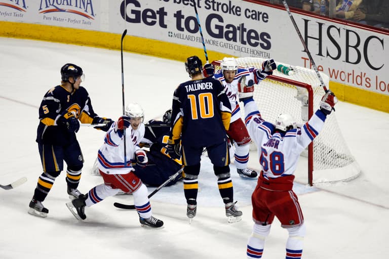 NHL: New York Rangers at Buffalo Sabres