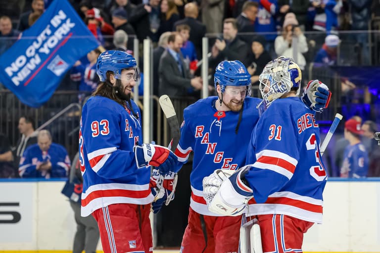 NHL: Pittsburgh Penguins at New York Rangers