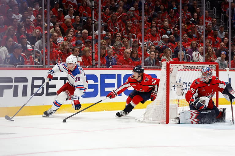 NHL: Stanley Cup Playoffs-New York Rangers at Washington Capitals