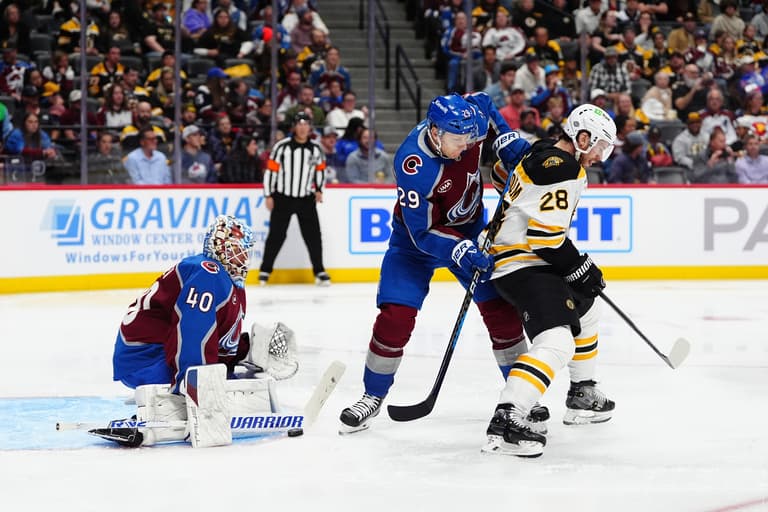 NHL: Boston Bruins at Colorado Avalanche
