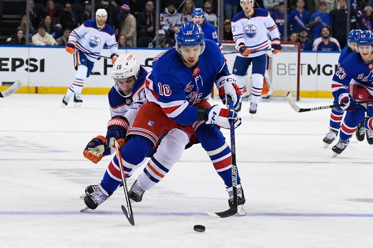 NHL: Edmonton Oilers at New York Rangers