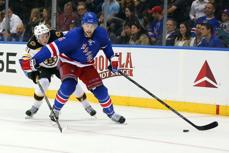 NHL: Preseason-Boston Bruins at New York Rangers