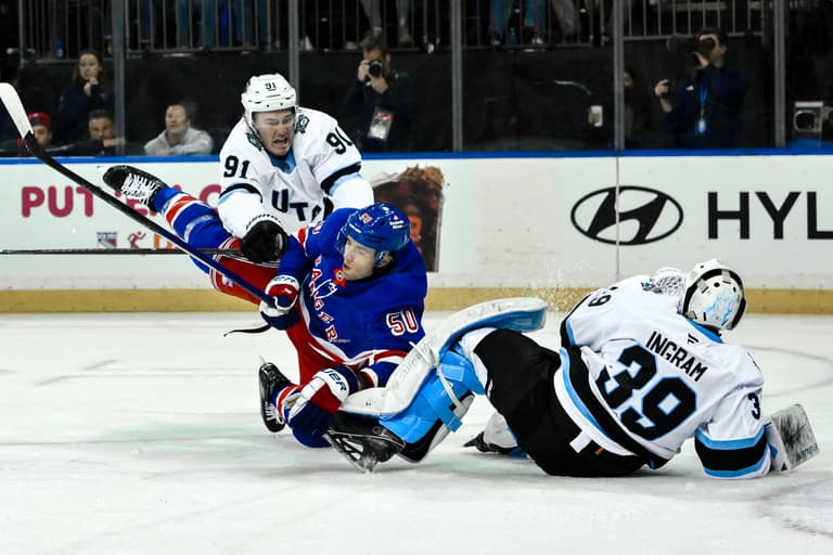 NHL: Utah at New York Rangers