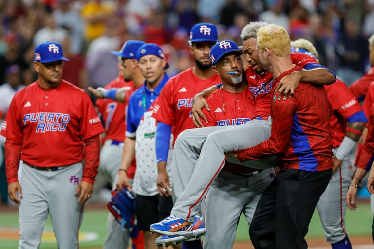 Baseball: World Baseball Classic-Puerto Rico vs Dominican Republic