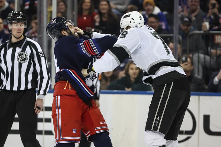NHL: Los Angeles Kings at New York Rangers