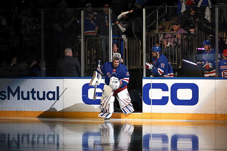 NHL: Stanley Cup Playoffs-Florida Panthers at New York Rangers