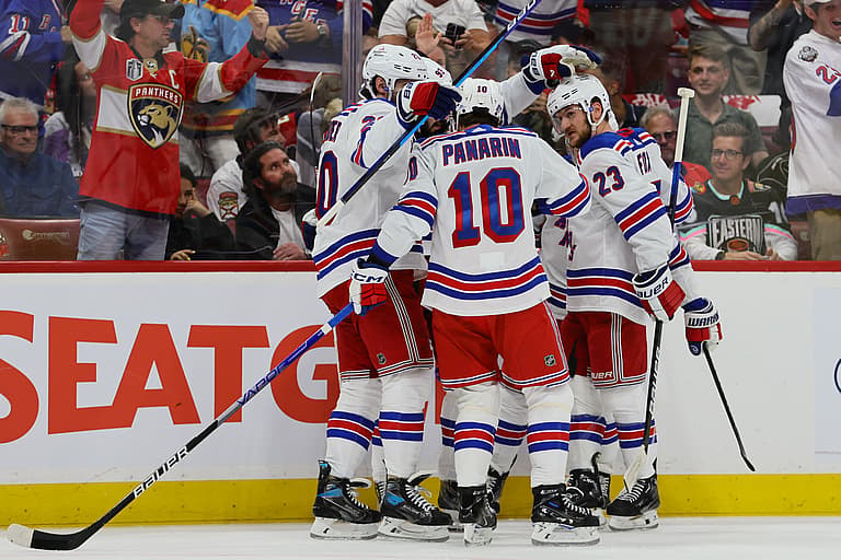 NHL: Stanley Cup Playoffs-New York Rangers at Florida Panthers