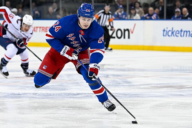 NHL: Stanley Cup Playoffs-Washington Capitals at New York Rangers