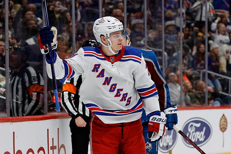 NHL: New York Rangers at Colorado Avalanche