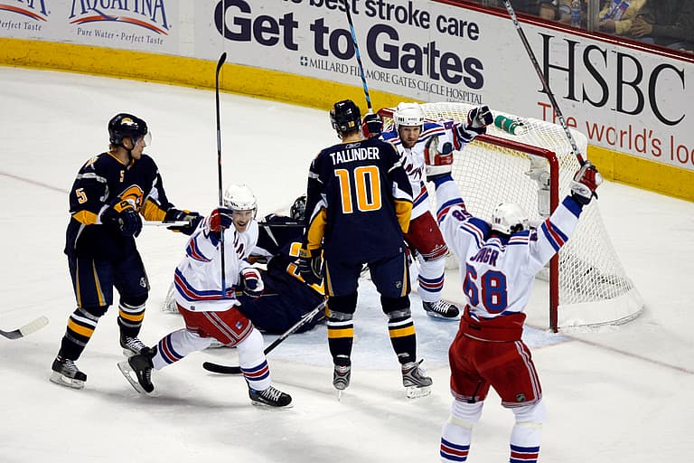 NHL: New York Rangers at Buffalo Sabres