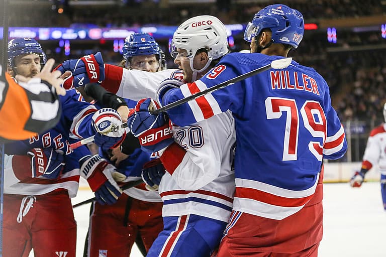 NHL: Montreal Canadiens at New York Rangers