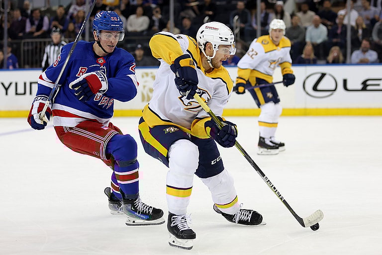 NHL: Nashville Predators at New York Rangers