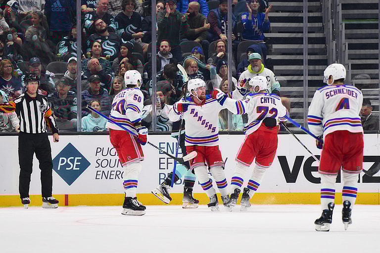 NHL: New York Rangers at Seattle Kraken