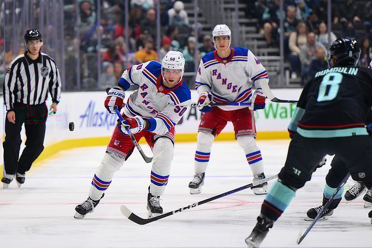 NHL: New York Rangers at Seattle Kraken