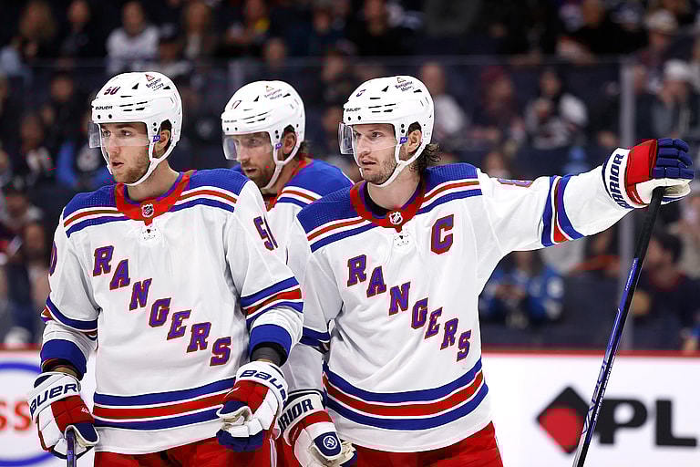NHL: New York Rangers at Winnipeg Jets