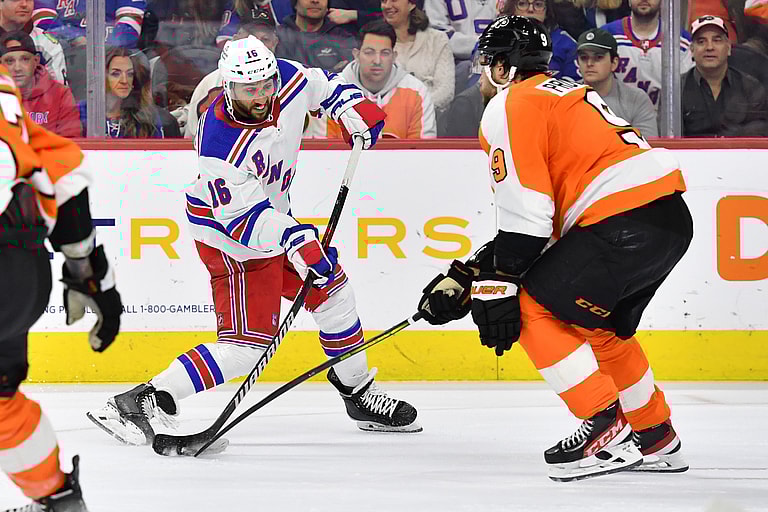 NHL: New York Rangers at Philadelphia Flyers