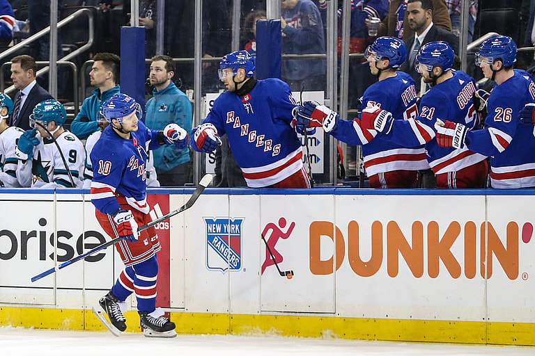 NHL: San Jose Sharks at New York Rangers