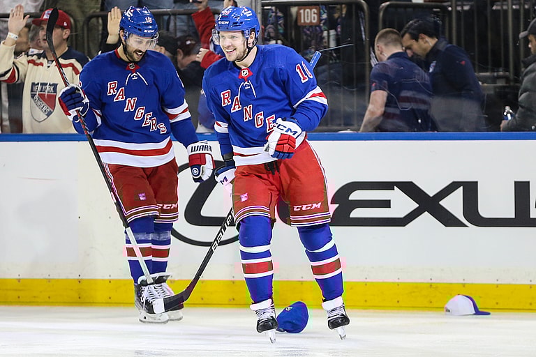 NHL: San Jose Sharks at New York Rangers