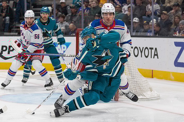 NHL: New York Rangers at San Jose Sharks