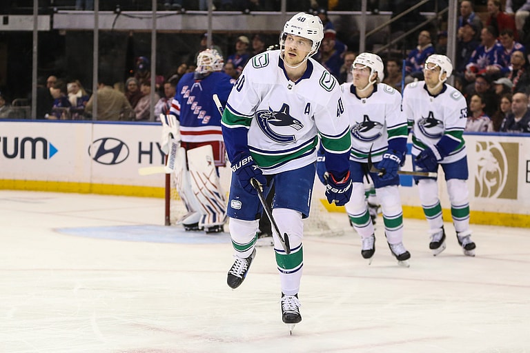 NHL: Vancouver Canucks at New York Rangers