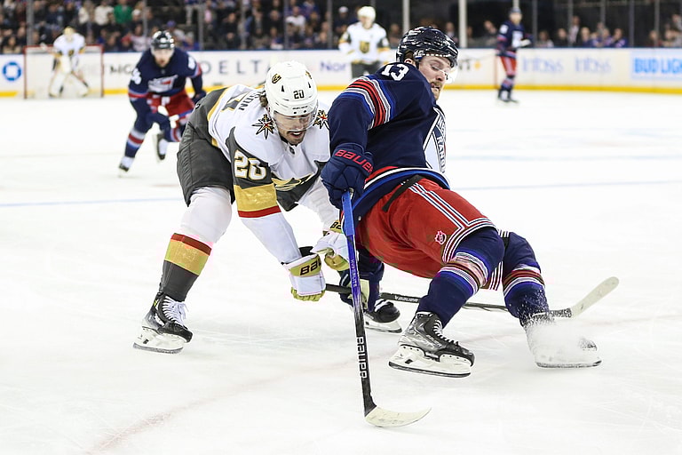 NHL: Vegas Golden Knights at New York Rangers