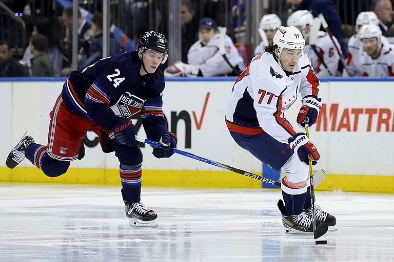 NHL: Washington Capitals at New York Rangers