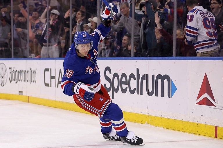 NHL: Columbus Blue Jackets at New York Rangers