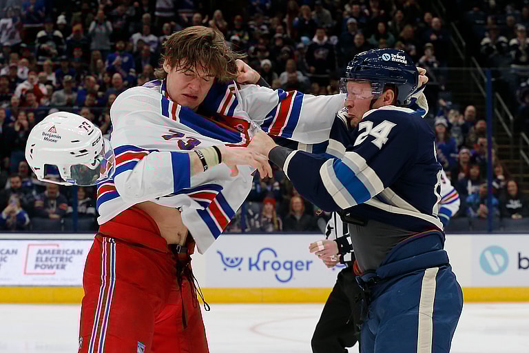 NHL: New York Rangers at Columbus Blue Jackets