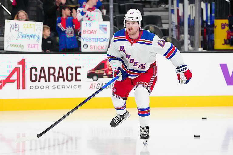 NHL: New York Rangers at Vegas Golden Knights