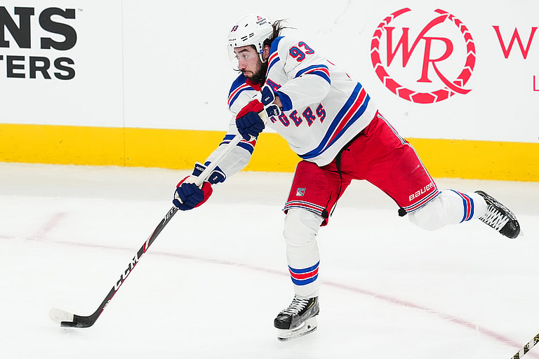 NHL: New York Rangers at Vegas Golden Knights
