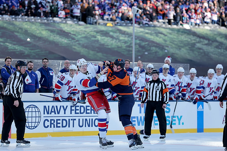 NHL: Stadium Series-New York Rangers at New York Islanders