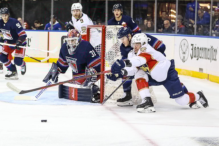 NHL: Florida Panthers at New York Rangers